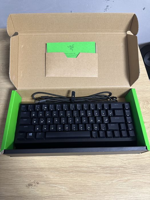 Клавіатура Razer BlackWidow V3 Mini Hyperspeed Yellow Switch RU