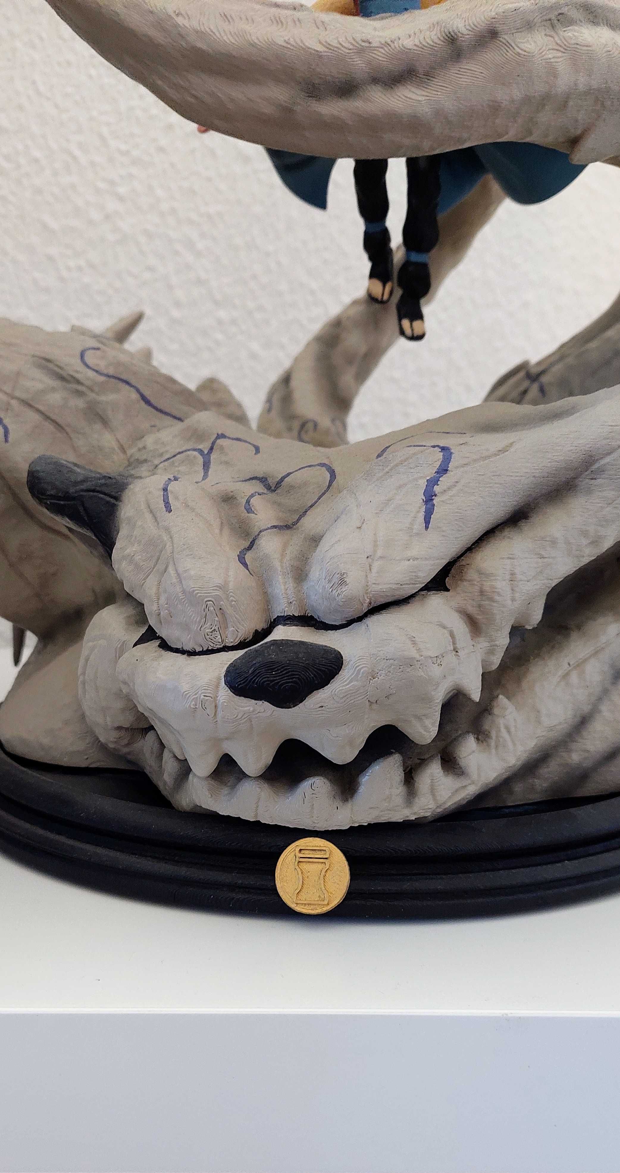 Estátua de Gaara e Shukaku
