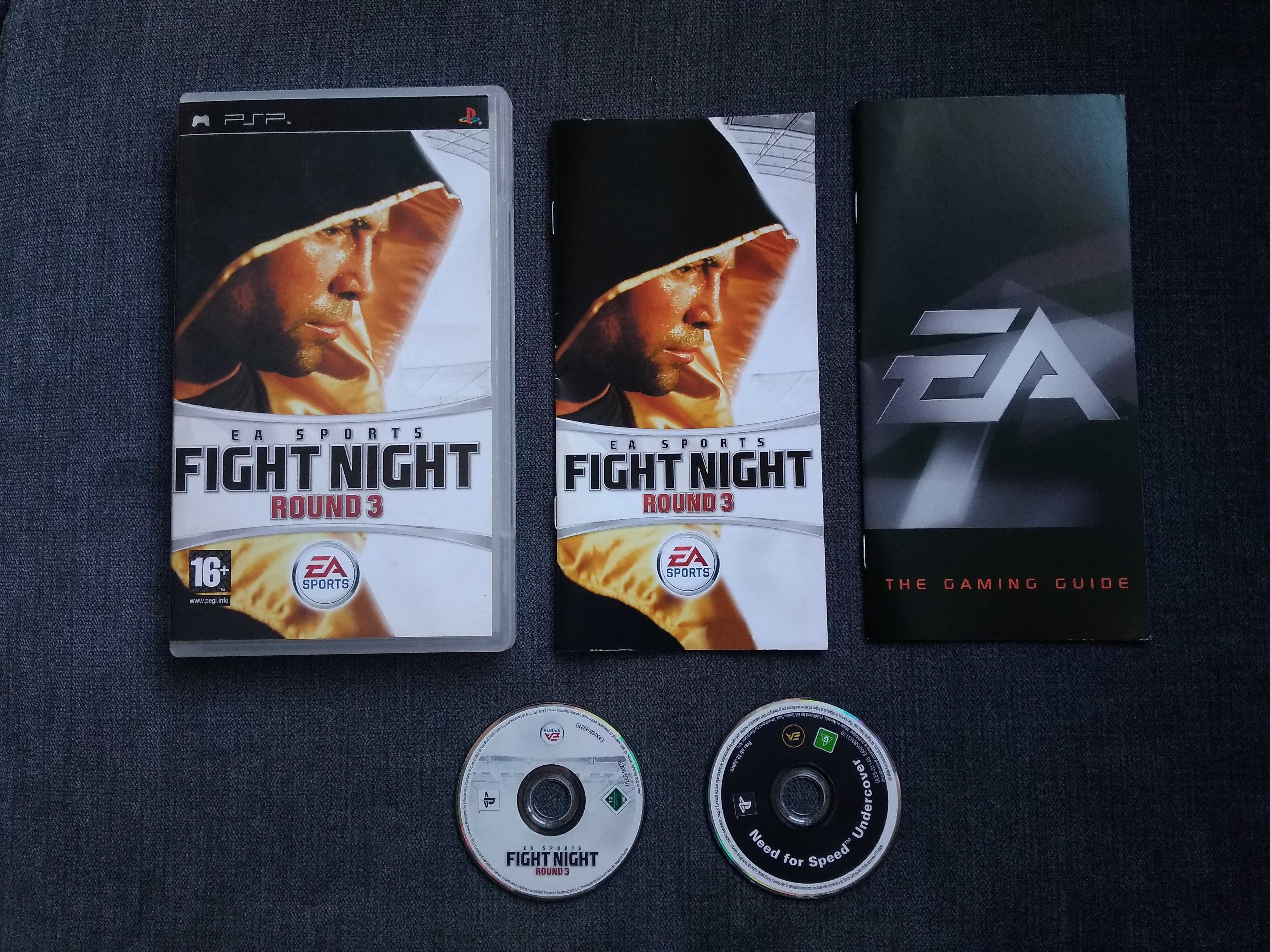 Pudełko Sony PSP Fight Night