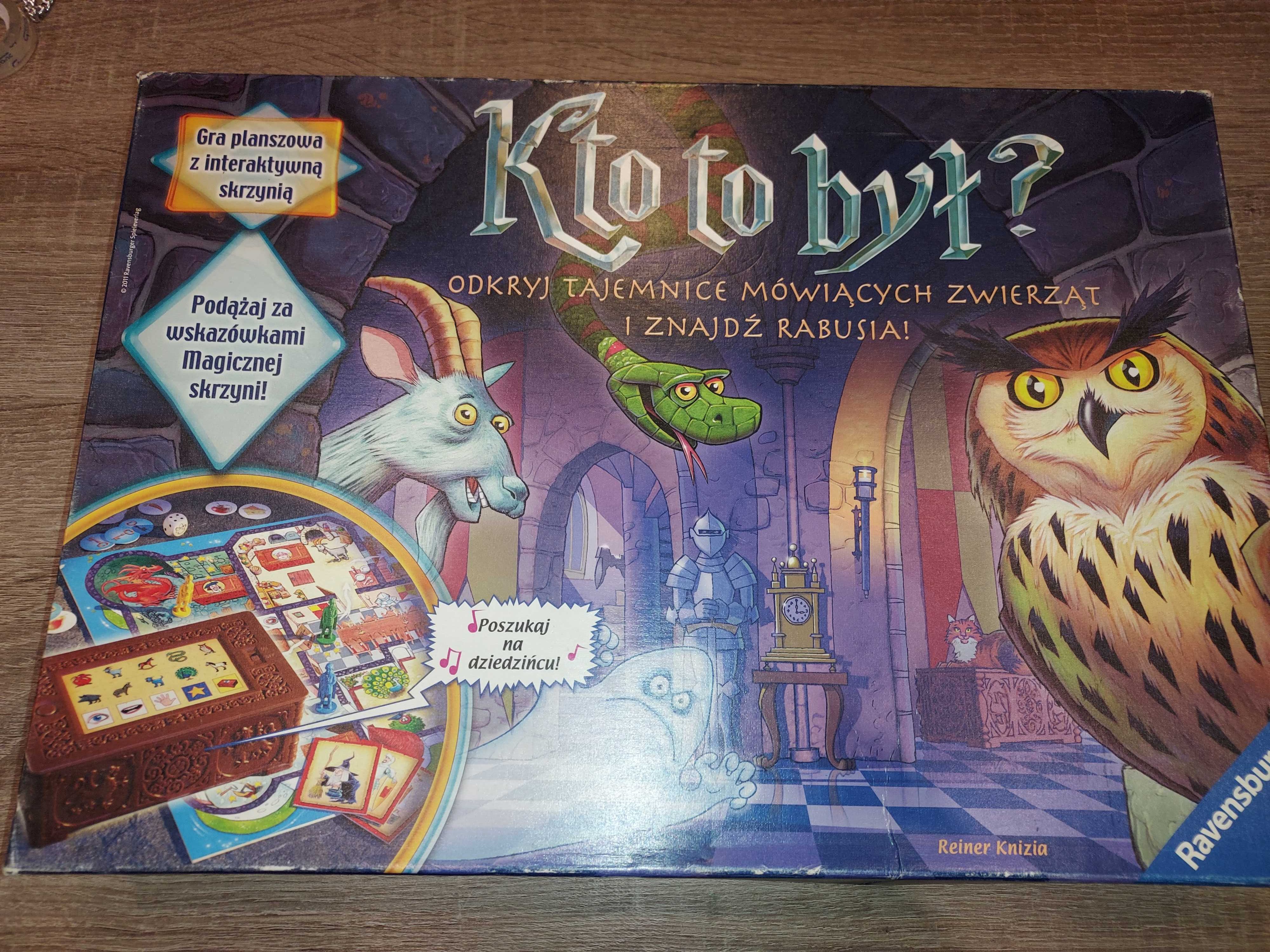 Gra planszowa KTO TO BYŁ - Knizia dla dzieci