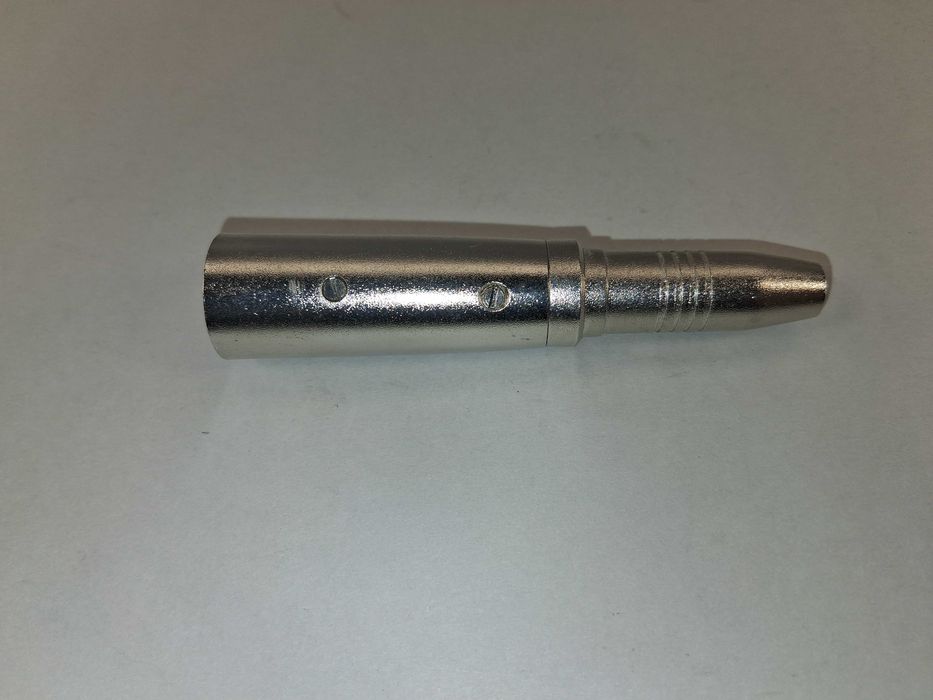 N078 Adapter Przejściówka XLR Męski 3-Pin Jack 6.3mm Żeński Audio
