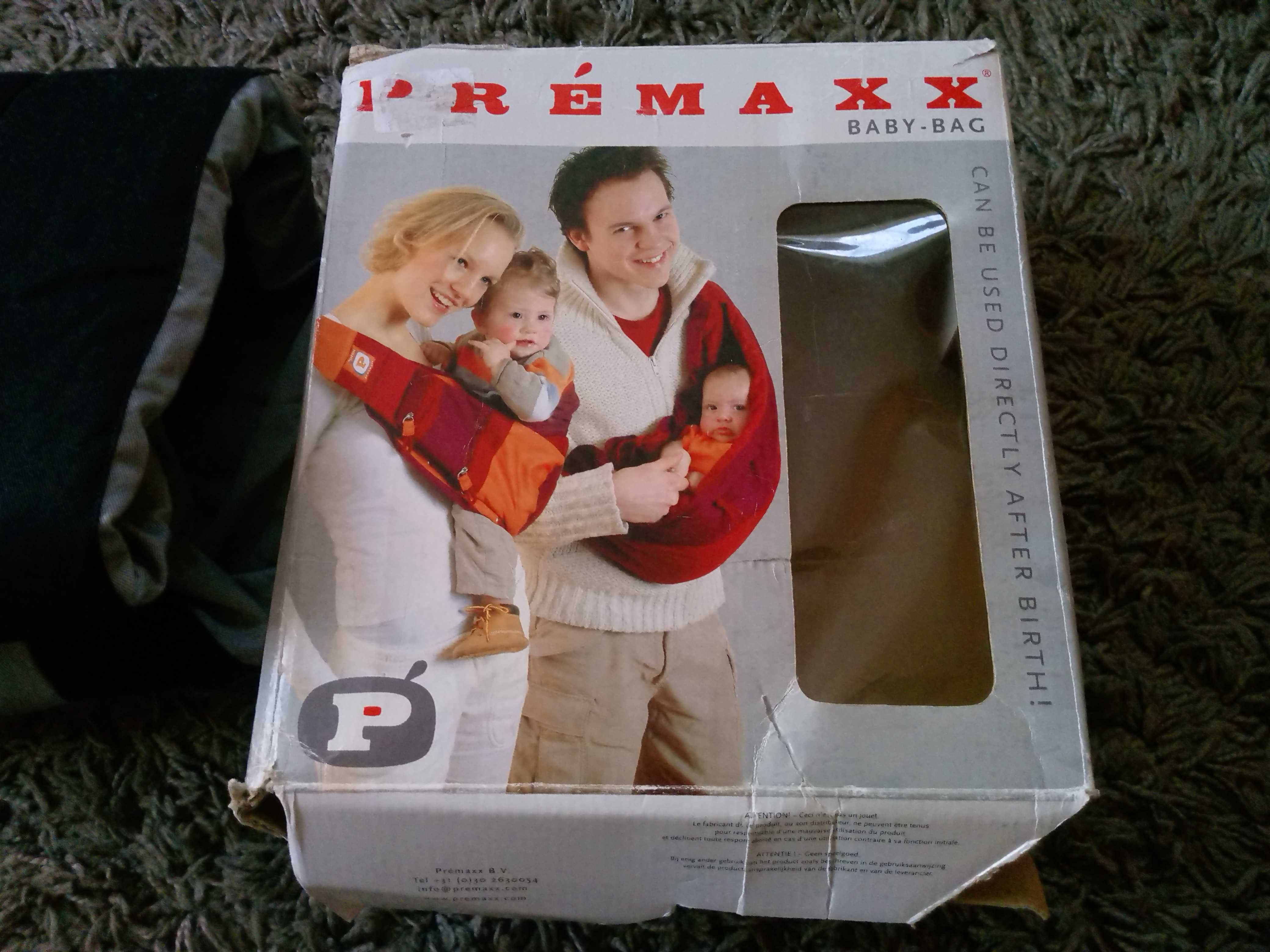 Nowa chusta nosidełko Premaxx baby bag  0 -18 miesięcy