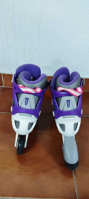 Patins em linha extensíveis - Decathlon (Oxelo)