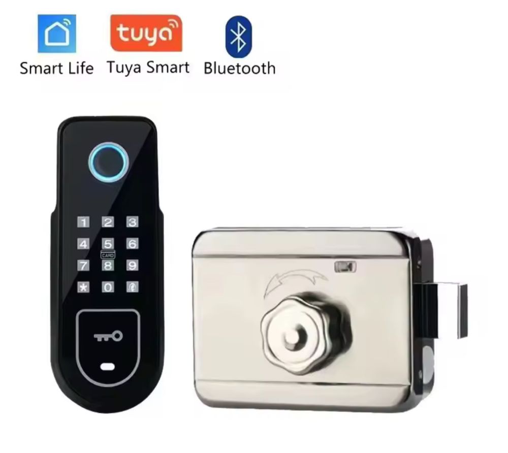 Смарт-замок з Bluetooth – кодовий замок, відбиток, картка, ключ