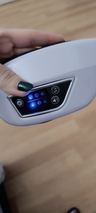 Massajador de olhos inteligente com vibração e música e volume