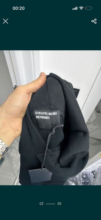 Худи Enfants Riches Deprimes ERD goth girl su di balenciaga archive