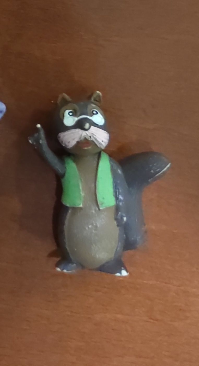 Figura em pvc- Banana e flapi