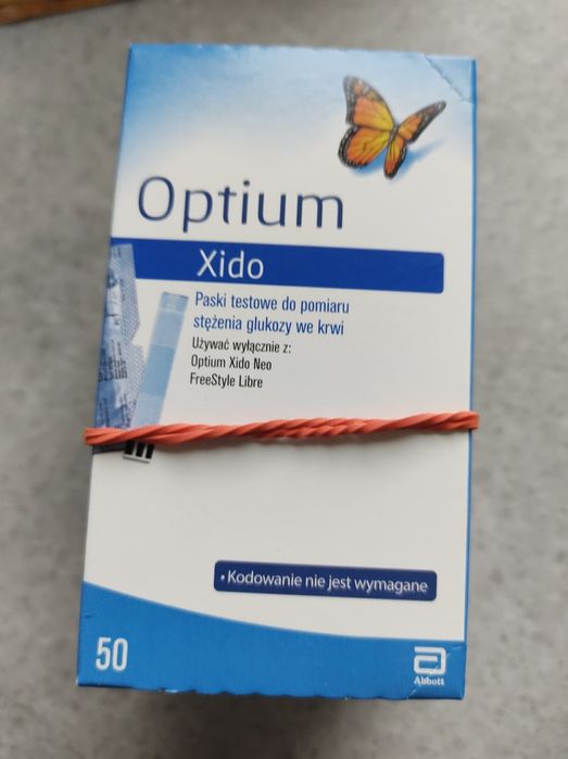 Paski do glukometr optium xido 3op