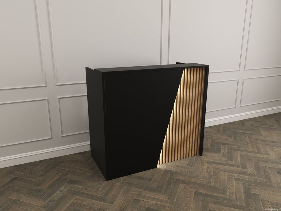 Lada recepcyjna z lamelami Recepcja Lamele Nowość