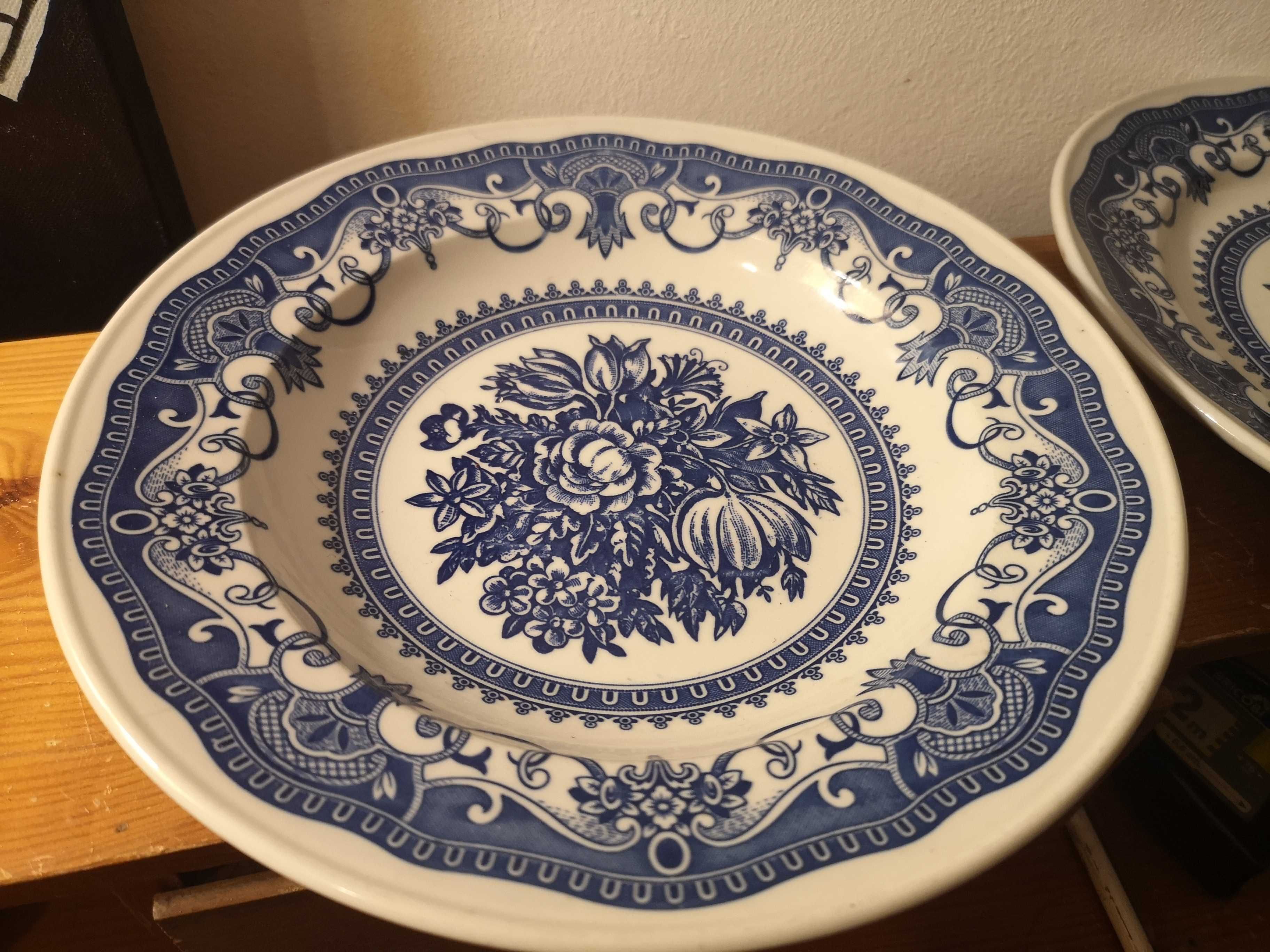 Serviço loiça azul de Coimbra vintage