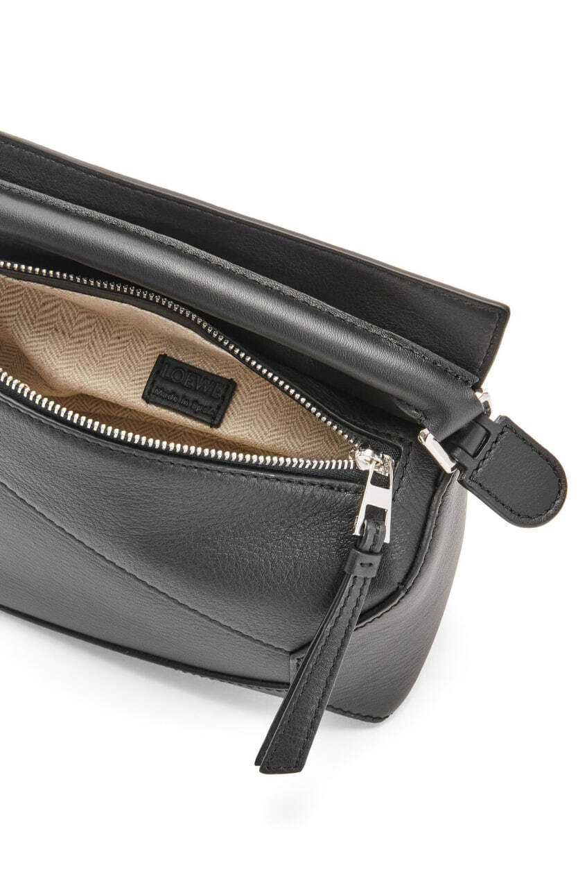 Сумка Mini Puzzle Bag Classic Calfskin Black