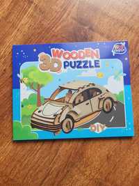 Zestaw puzzle 3d samochód