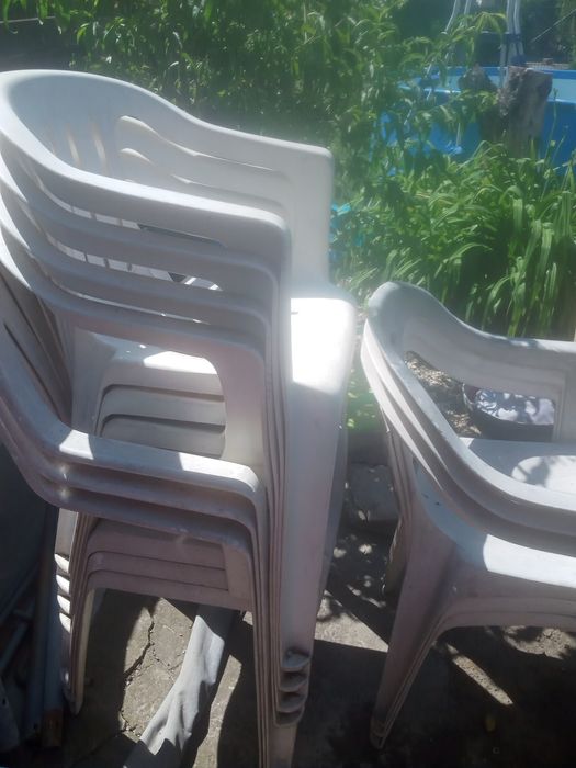 10 krzeseł ogrodowych