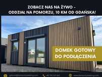 domek mobilny 24m2 8x3m/ całoroczny, gotowy do podłączenia