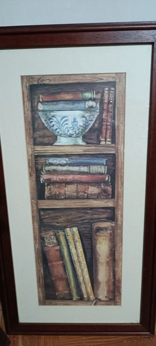 Vendo vários quadros