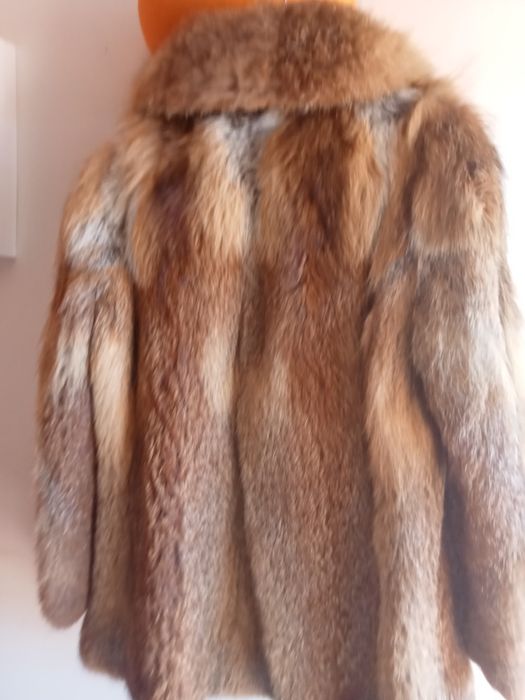 Casaco de pele de raposa