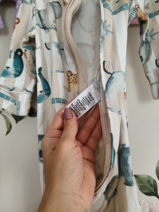 Zestaw pajacyków next 68 pajacyk rampers śpiochy