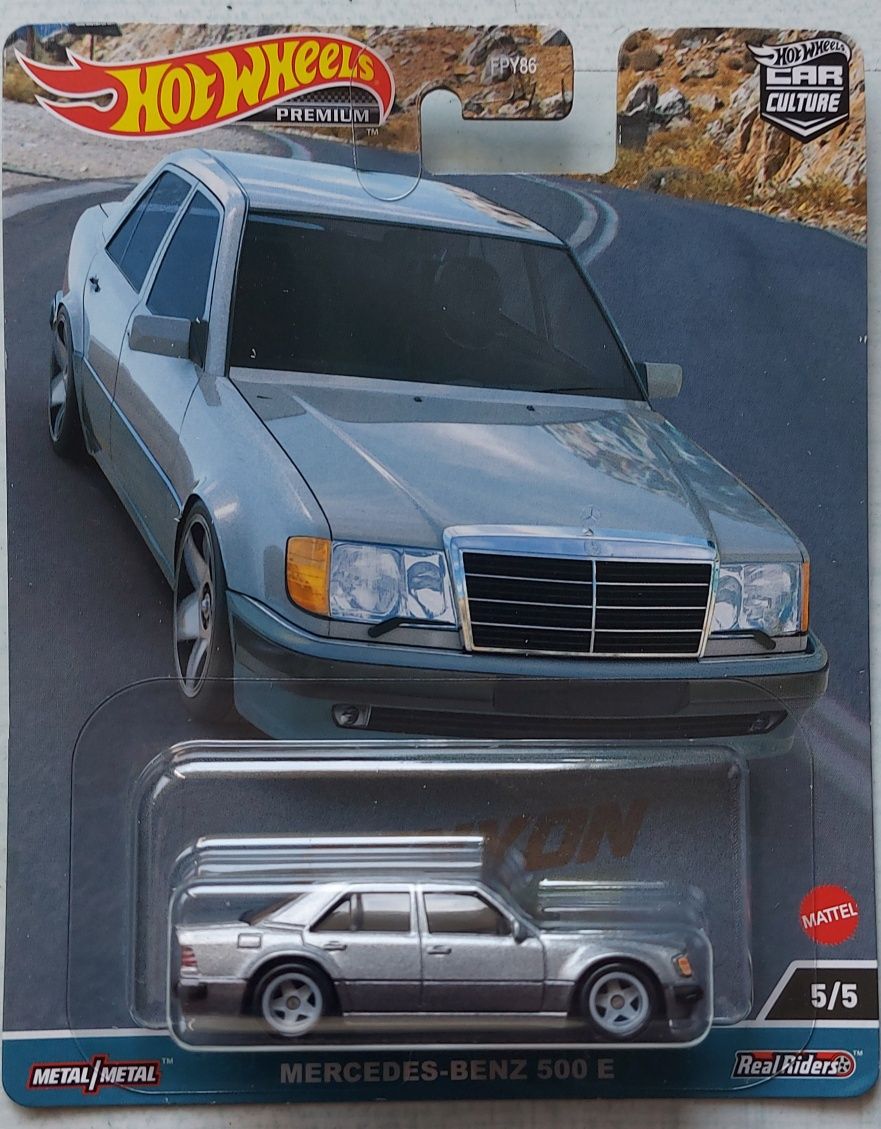 Mercedes hot wheels 500E premium