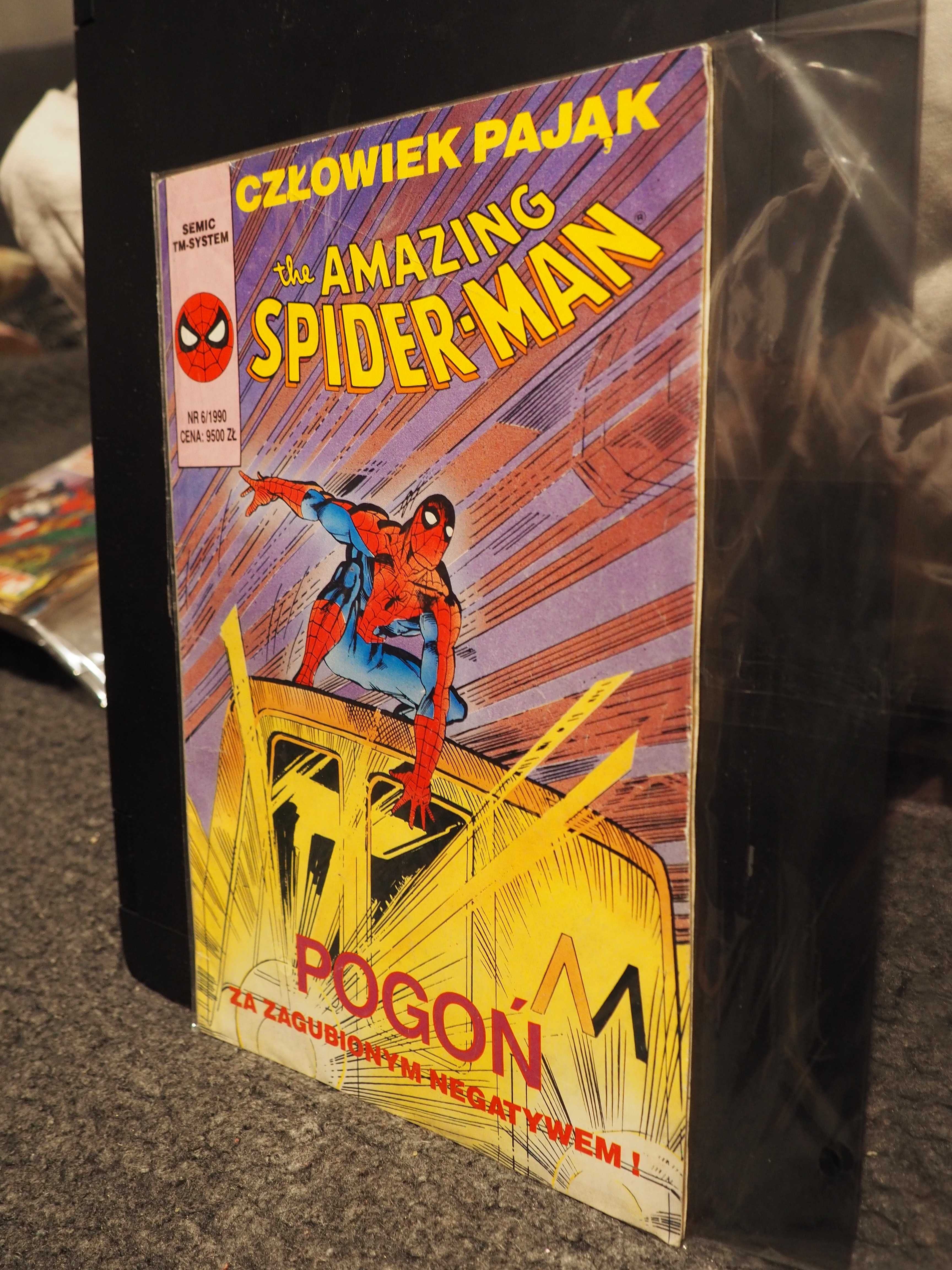 Komiks TM-Semic, the amazing spiderman, 6 1990, stan db