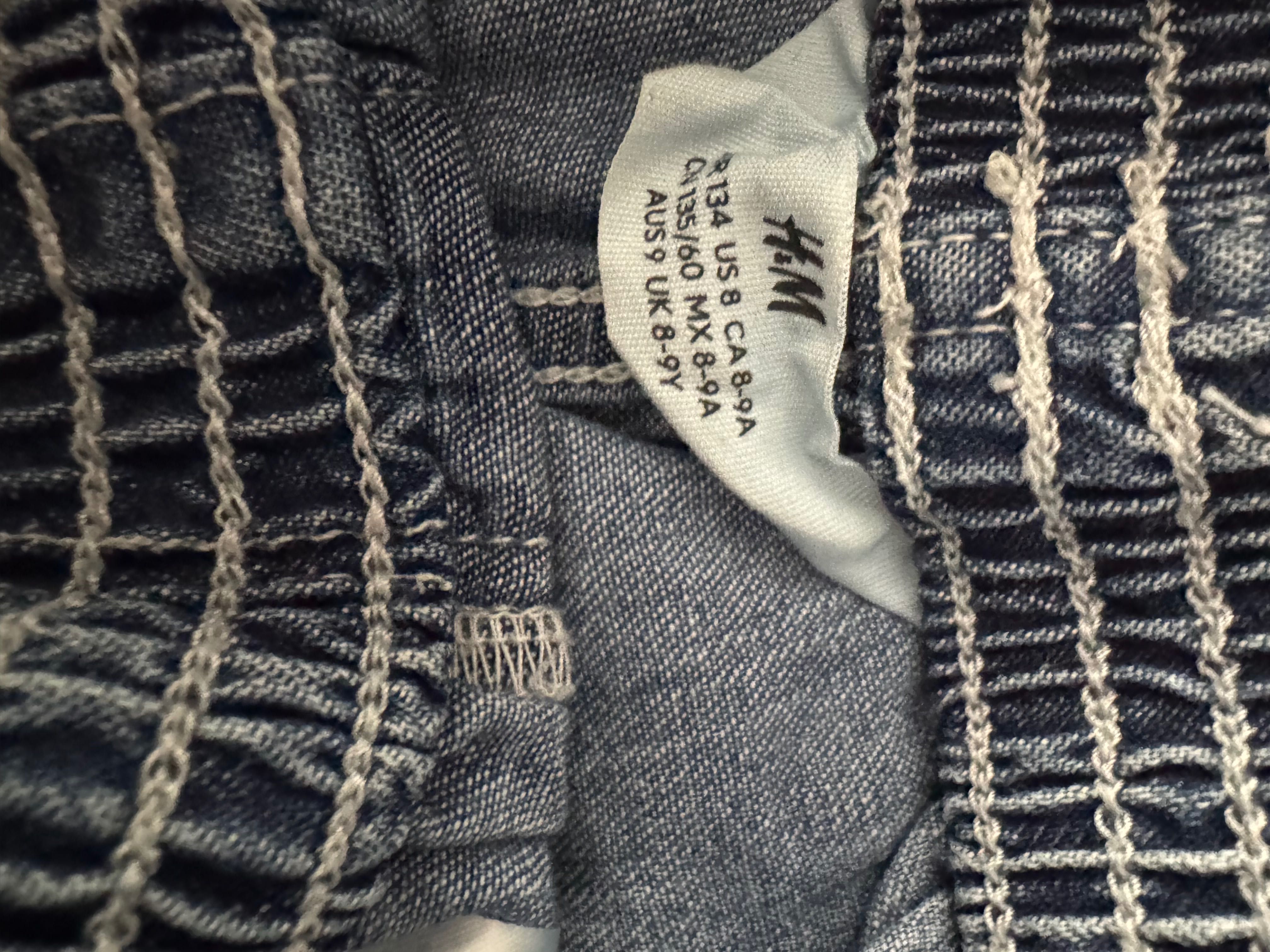 Szorty jeansowe H&M 134 cm, 8-9 lat