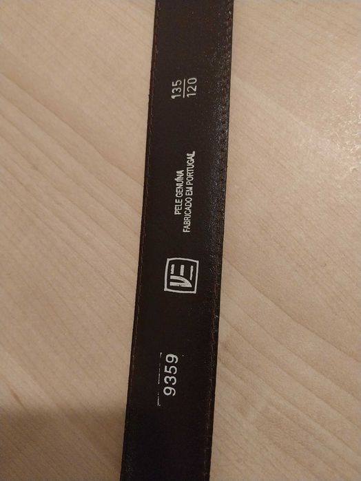 Cinto de Homem em Pele Genuina - Fabricado em Portugal (Novo)