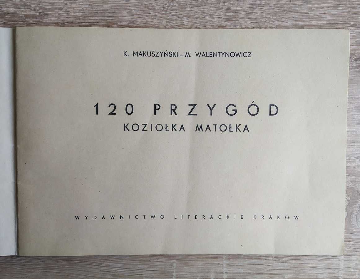 Рolskie komiksy 120 Przygód Koziołka-Małotka.  Kraków 1990