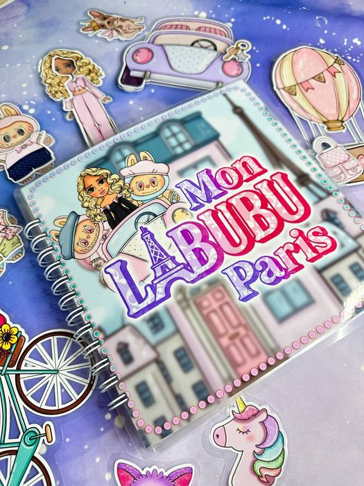 Mon Paris LABUBU альбом на липучках