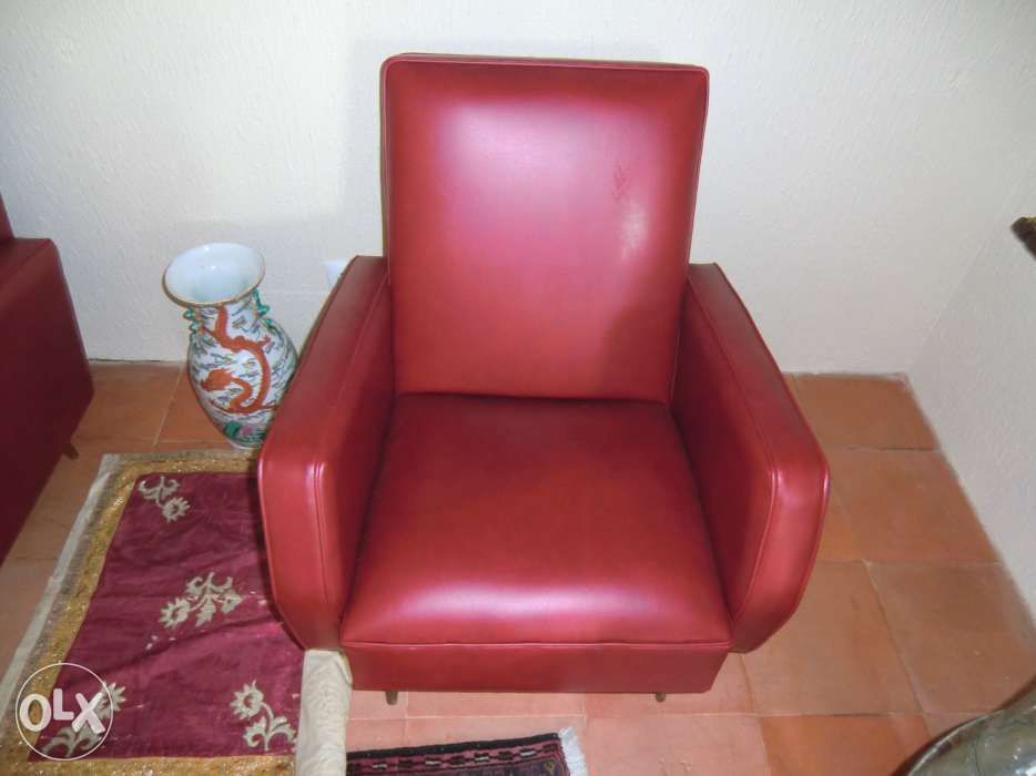 Terno de sofás vintage