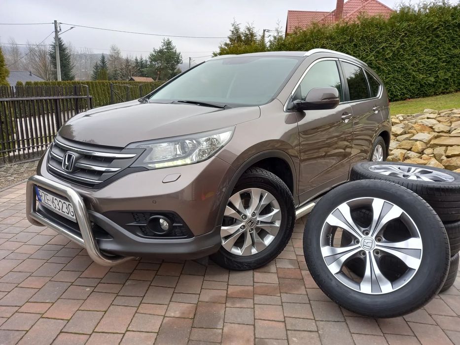 Honda CR-V Salon Polska 15r 4x4 Kamera Ledy Alcantary