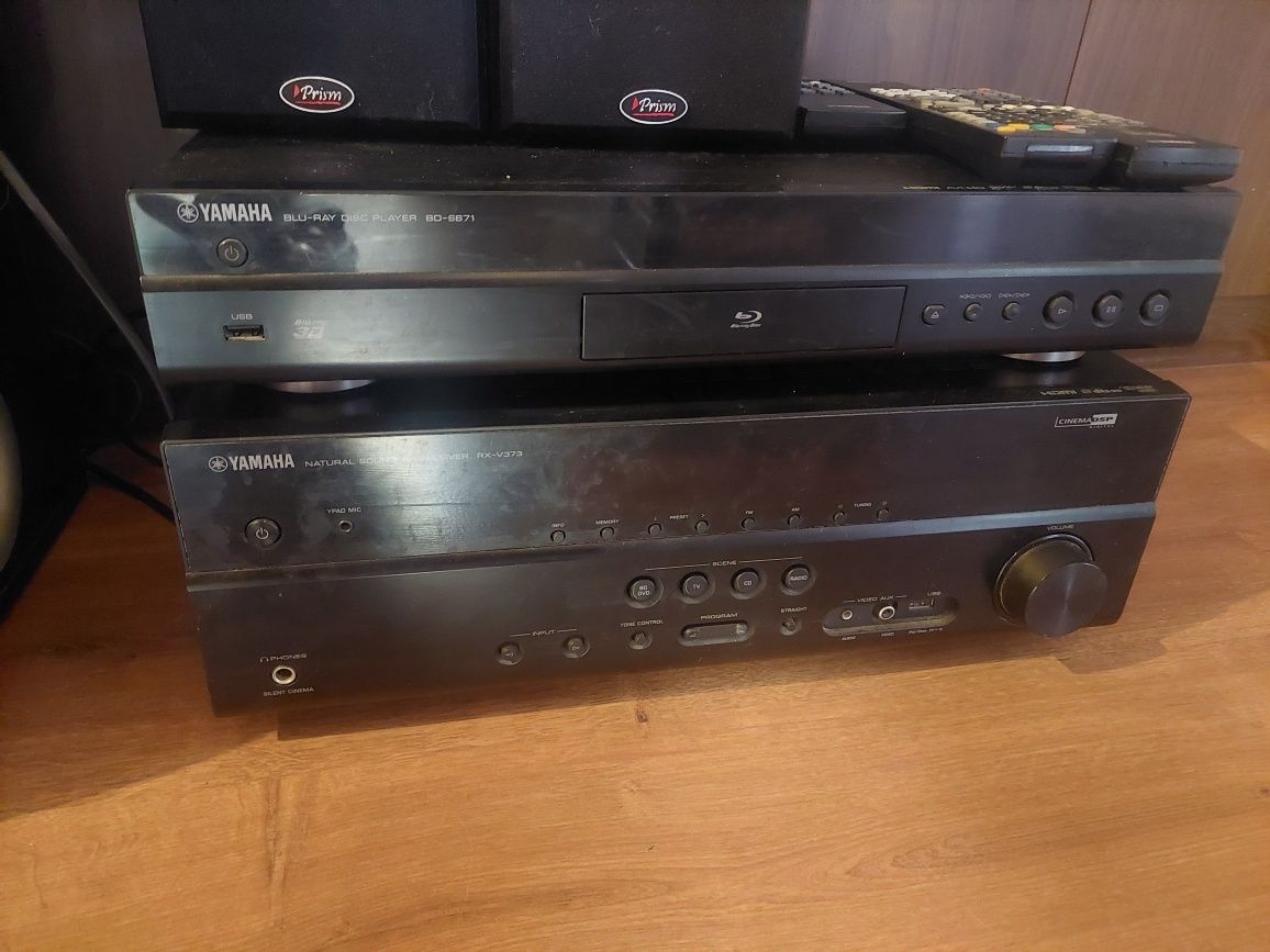 Kino domowe 5.1 Yamaha, prism onyx 100