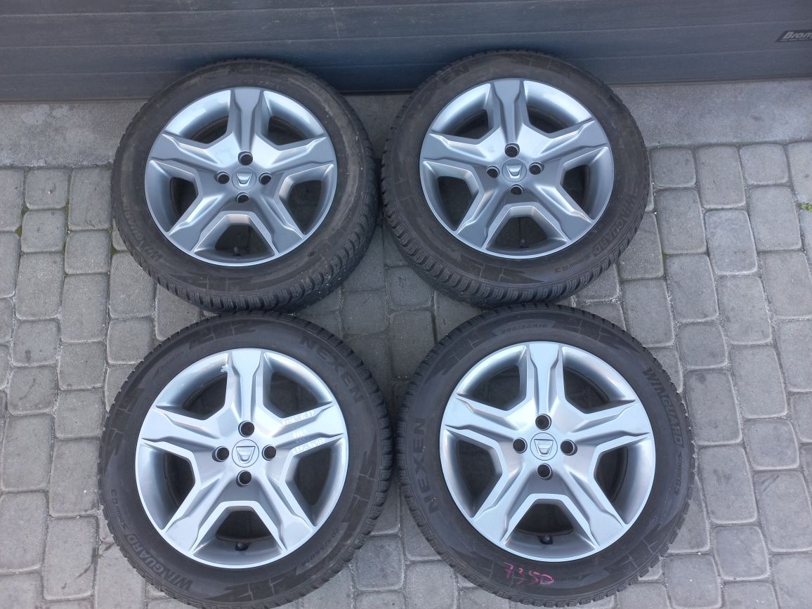 Koła zimowe 16" 4x100 Dacia