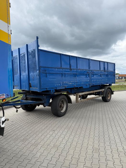 Przyczepa Bdf burtowa do jabłek