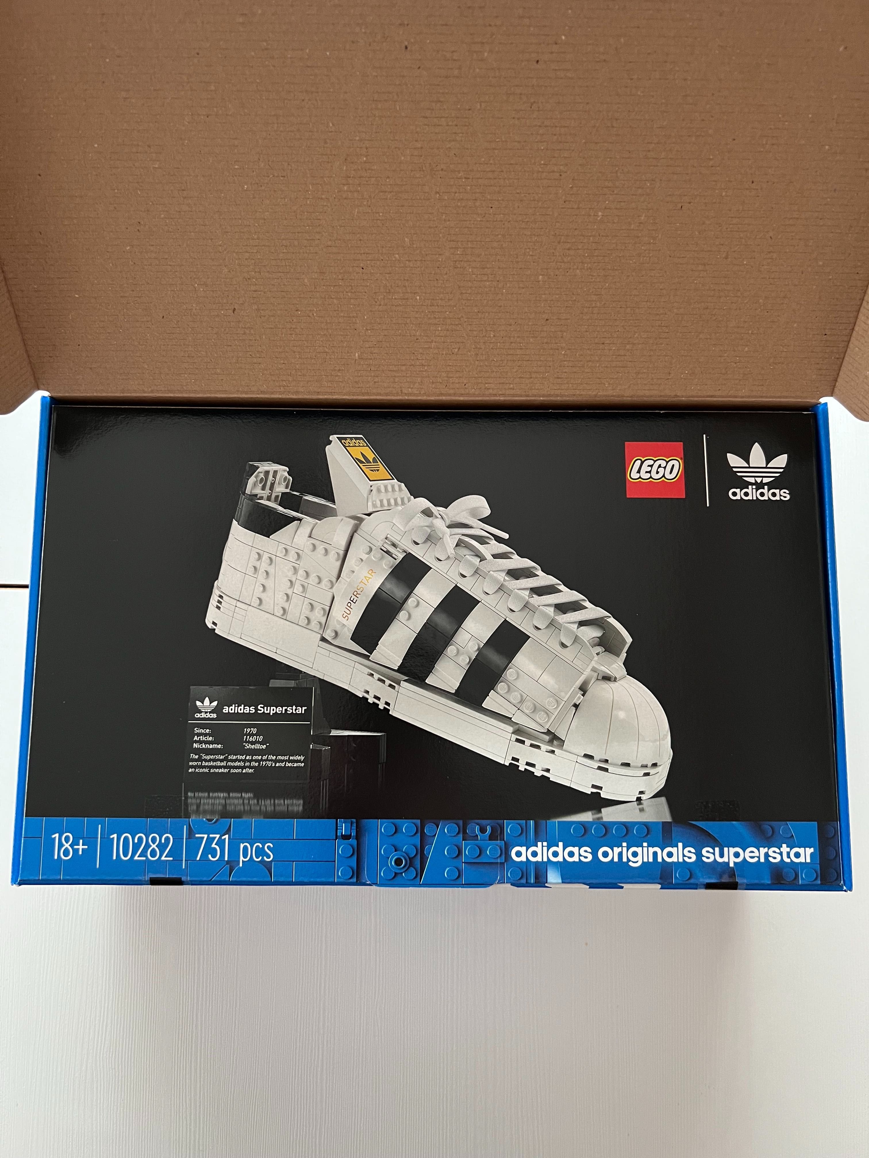 Klocki LEGO Adidas Originals Superstar 10282 - nowe idealny karton