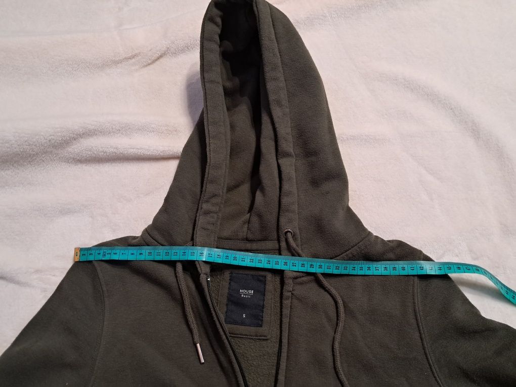Bluza z kapturem rozpinana