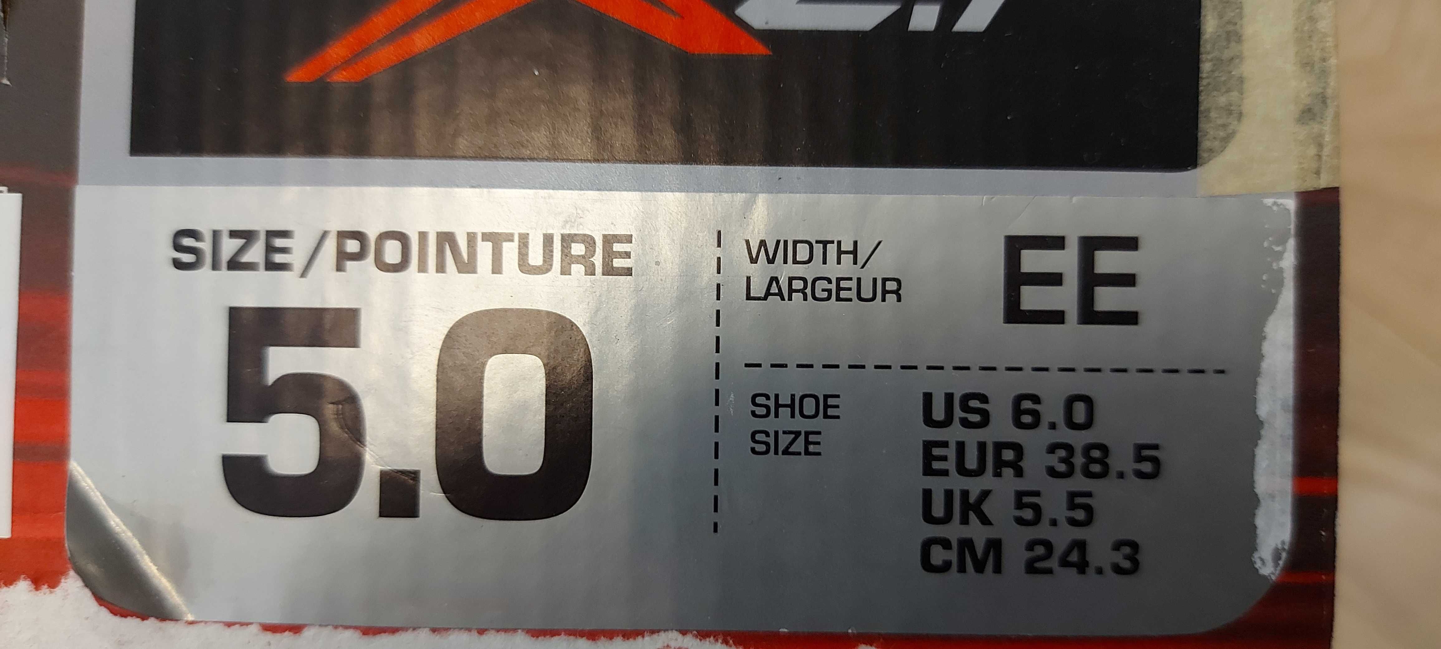 Łyżwy hokejowe Bauer Vapor X2.7, rozmiar EE 5.0,