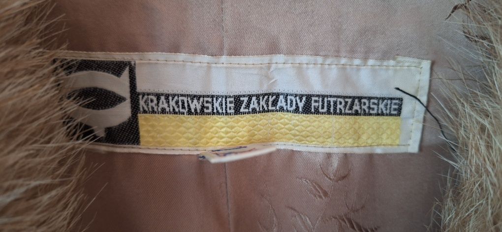 Futro z nutrii dla kobiety