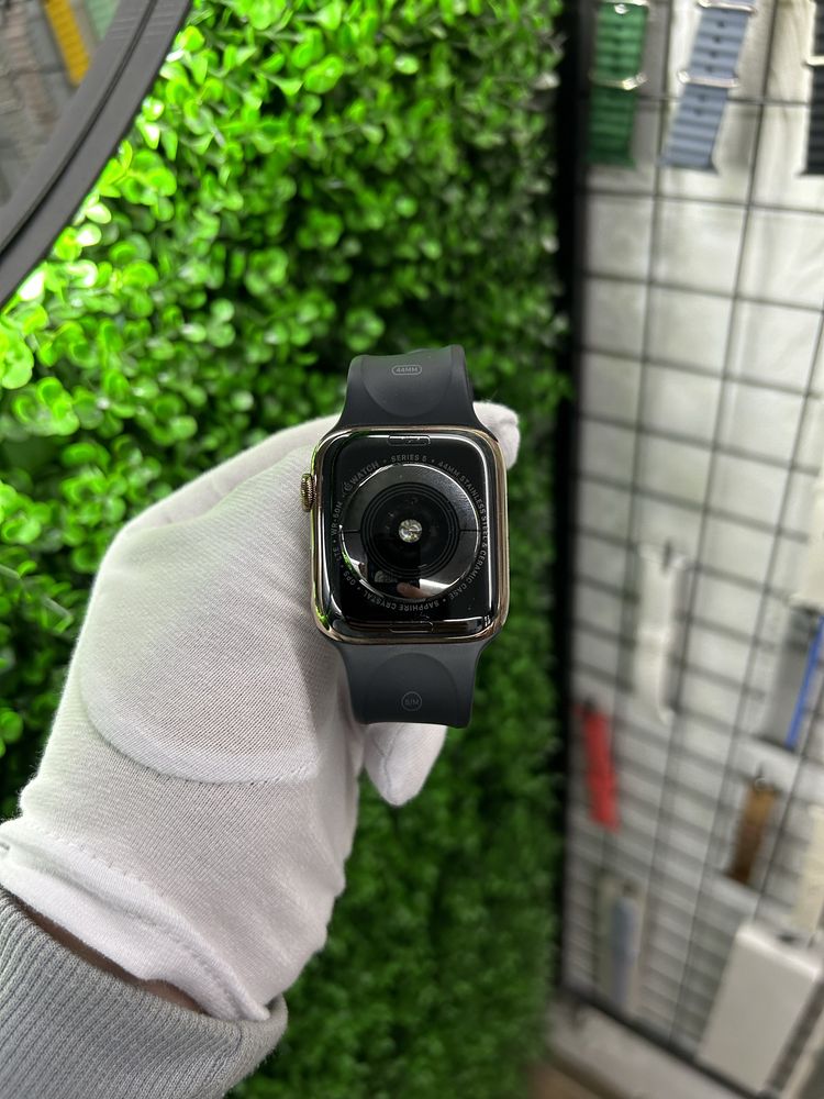 ‼️ Apple Watch 5 44mm Stainless Steel Gold Магазин, Гарантія, Вибір