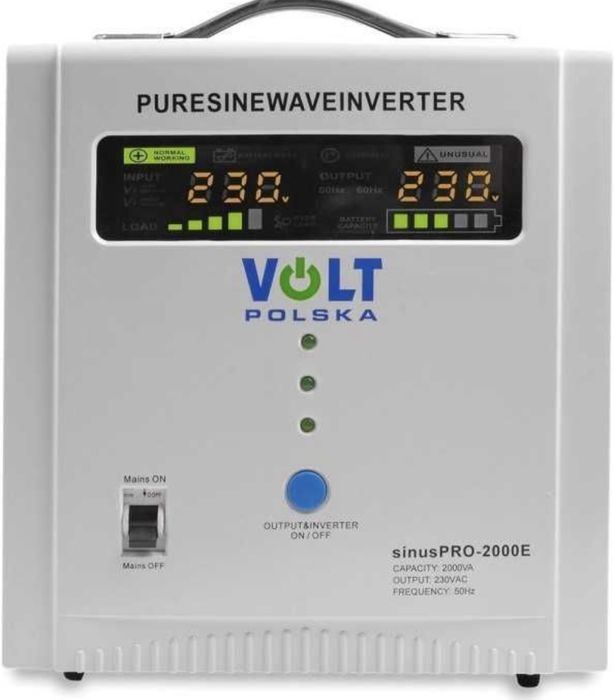 Volt polska sinus pro 2000 12 v дбж ибп безперебійне живлення