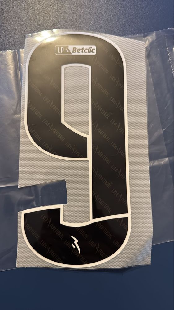 Namesets letterings patchs Benfica Porto Sporting Real Madrid
