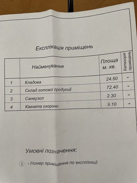 Продам велике  виробниче приміщення , 1100 кв м по 460долл за метр