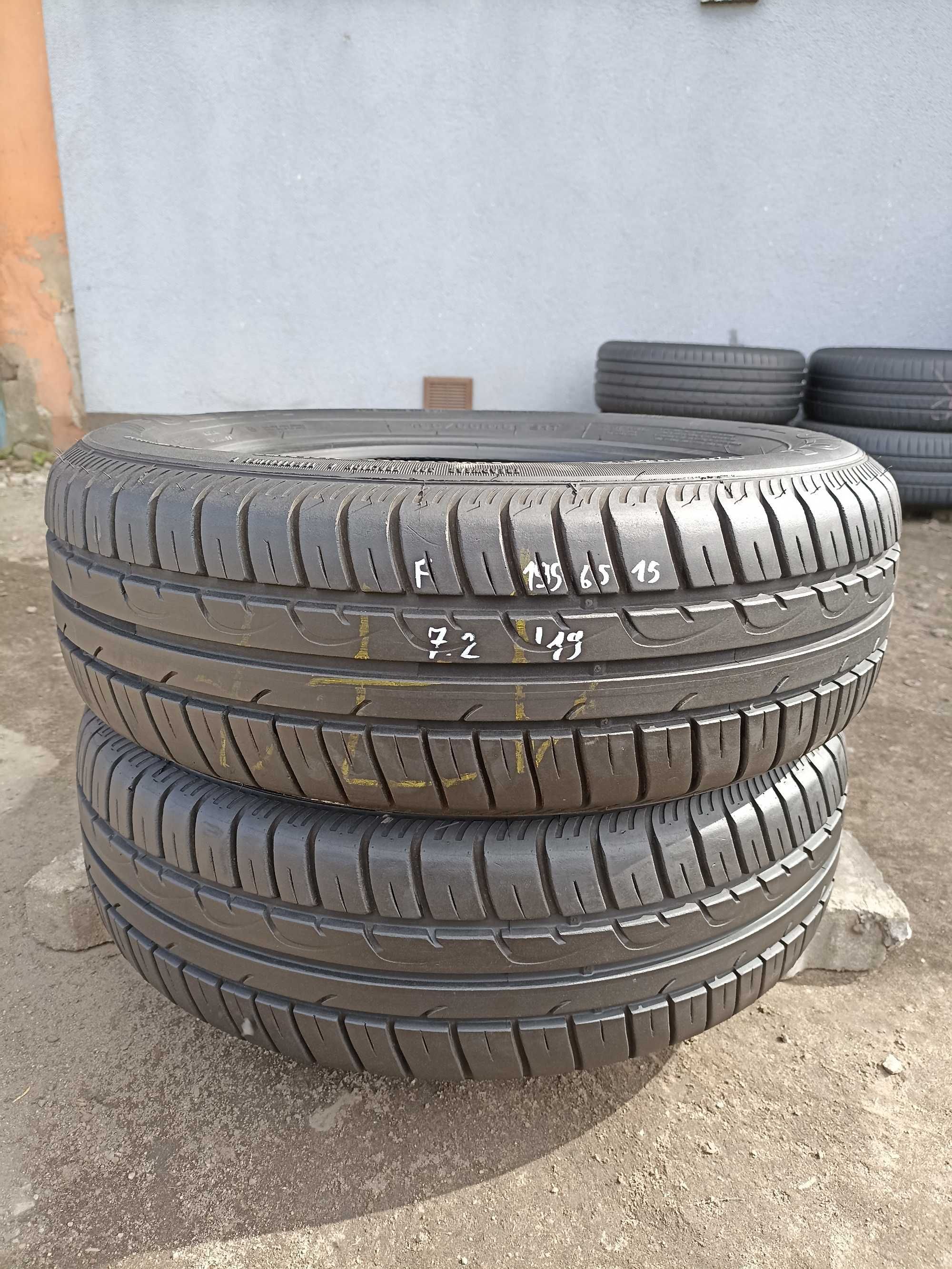 opony letnie Fulda EcoControl 195/65 r15     Znakomity stan    Okazja!