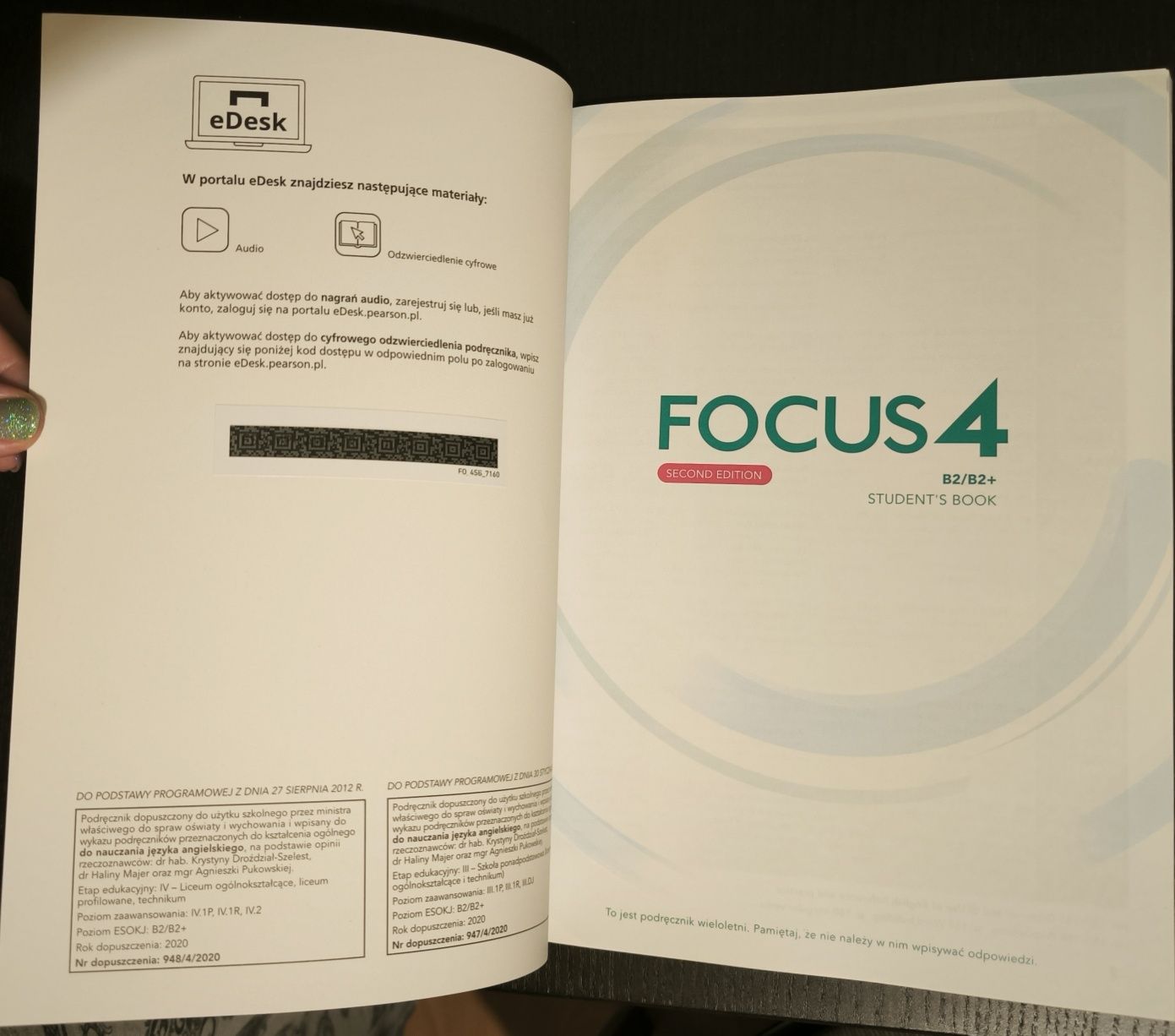 Focus 4 podręcznik