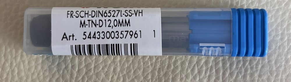 Frez trzpieniowy 12mm TiAlN Z4 DIN6527L - Würth
