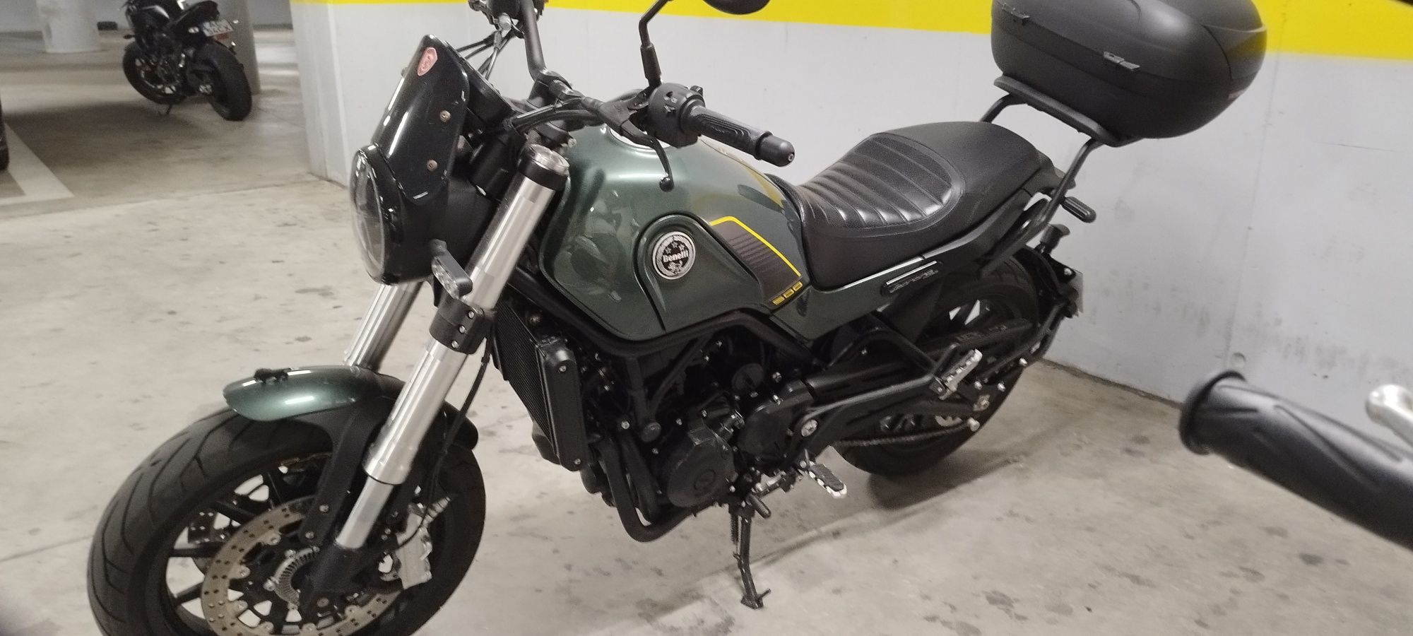 Leoncino 500 de 2022 - com mala, 1700 km