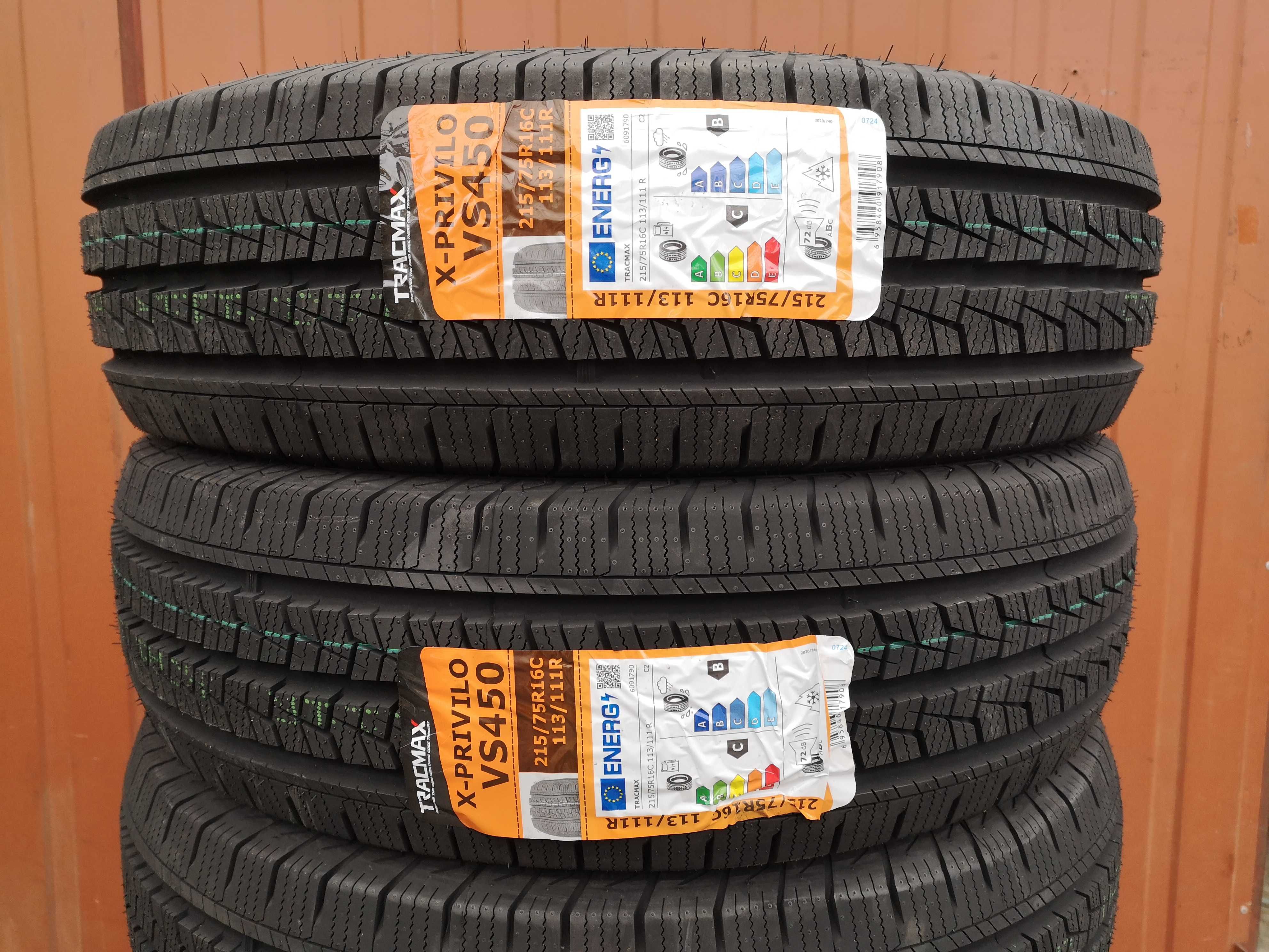 215/75 R16C 113/111 R - Tracmax X-Privilo VS450 (4 sztuki) NOWE
