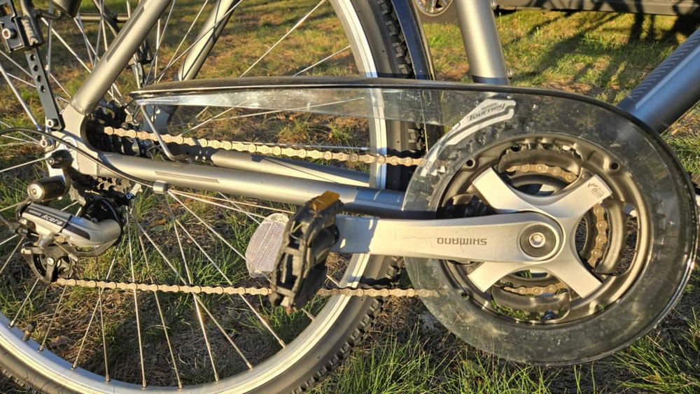 Jak NOWY męski rower trekkingowy Unibike VISION rama 21" koło 28" 700c