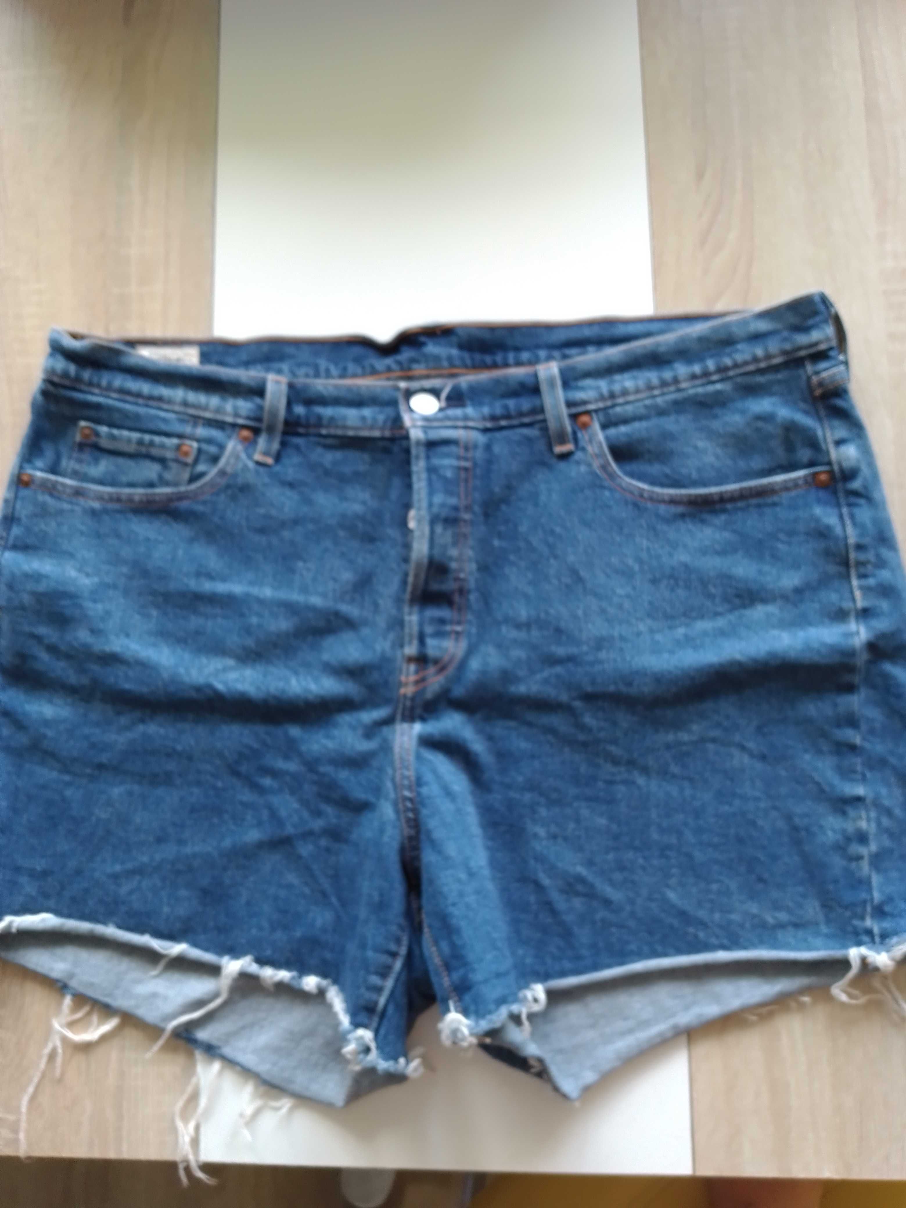 Spodnie krotkie damskie Levi's jeans, rozmiar XL