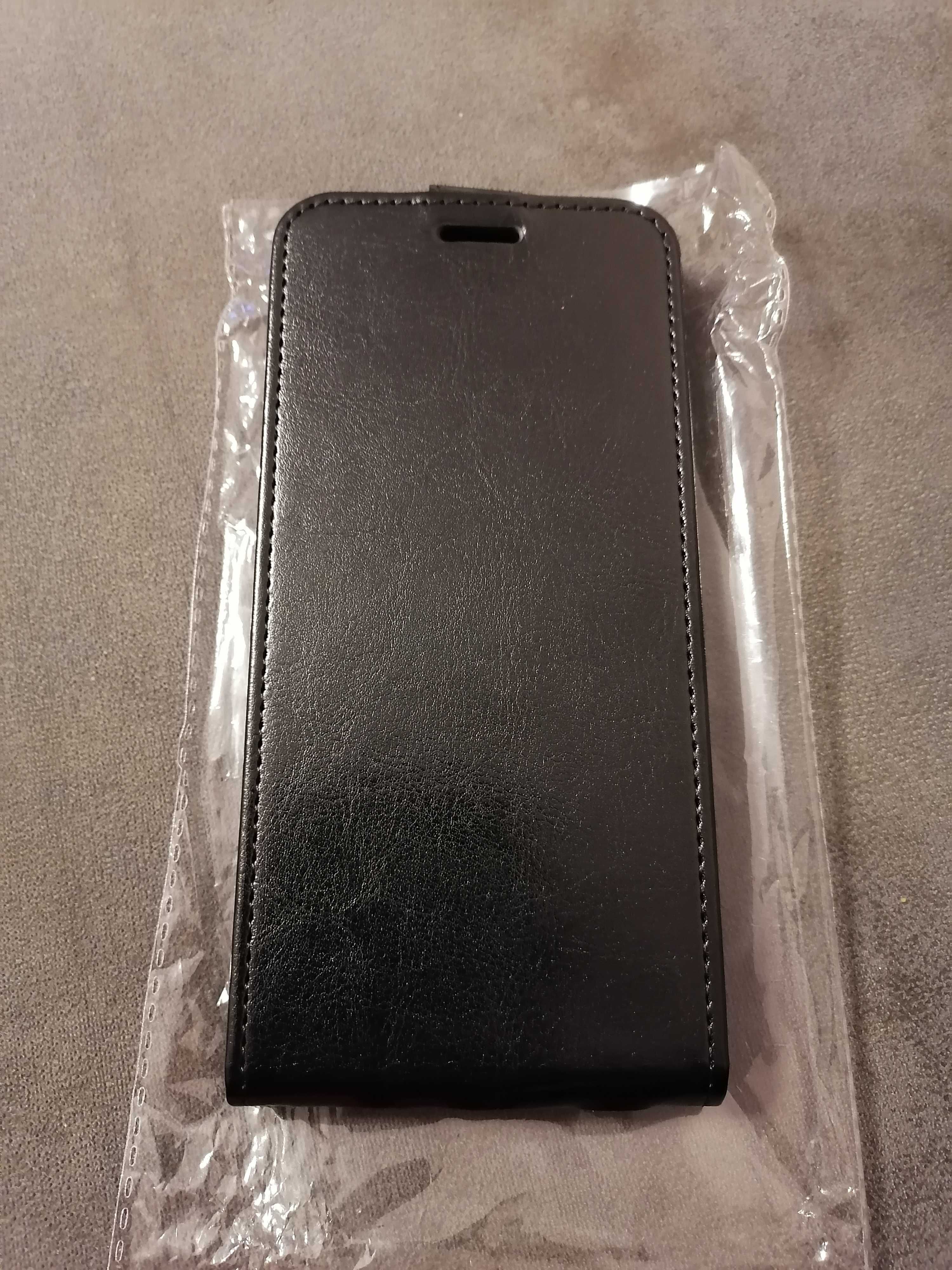 Nowe etui z klapką dół czarne Honor 9x China Version HLK-AL00 HLK-TL00