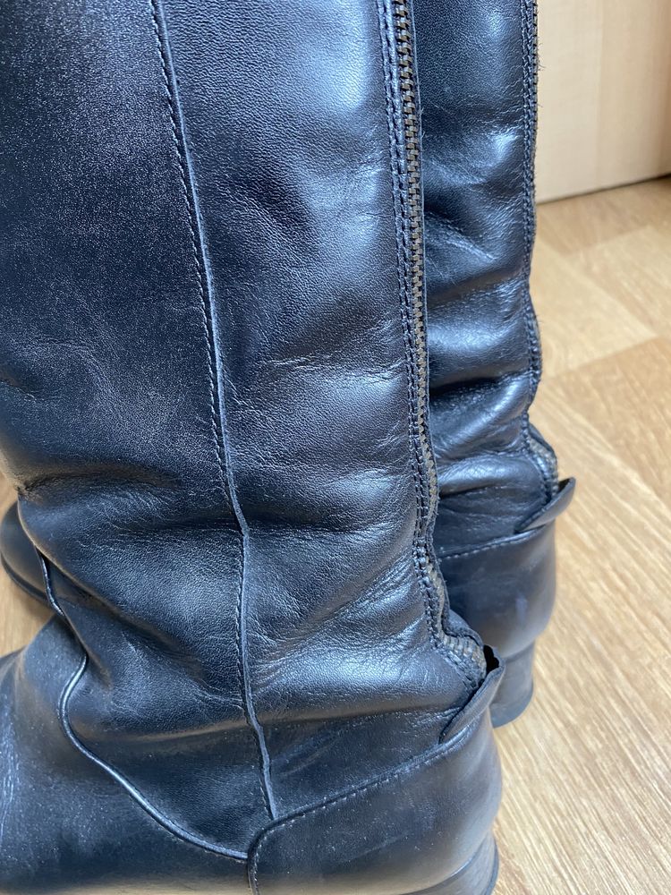 Botas Massimo Dutti pele 37 novo preço