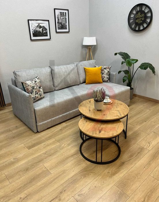 Narożnik Kriss, mały narożnik, sofa, kanapa, rozkładany, gratis